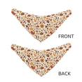thumbnail image 3 of Honeii Thanksgiving with Food Print Pet Scarf Dog Bandanas for Dogs Triangle Dog Scarfs,Bandana Pet Cute Scarf Bibs for Small Medium Dogs and Cat-Large, 3 of 5