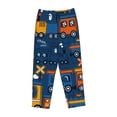thumbnail image 4 of Kll Womens Funny Steam Train Print Pajama Pants Soft Pajama Bottoms For Women Cozy Lounge Pants, 4 of 9