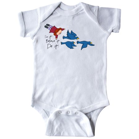 

Inktastic Cordelia with Birds: See it Believe it Do it. Gift Baby Boy or Baby Girl Bodysuit
