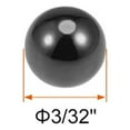 thumbnail image 2 of Uxcell Bearing Balls Inch Silicon Nitride Grade G5 Precision Balls 3/32", 2 of 3