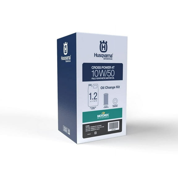 Husqvarna Motorcycles/Motorex Oil Change Kit 10W/50 (1.2L)