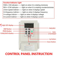 thumbnail image 2 of 3X 2.2KW 3HP 220V Variable Frequency Drive Inverter CNC VFD VSD Single to 3 Phase, 2 of 6