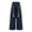 A-Black1254, variant on Men's Nylon Cargo Pants Zipper Pocket High Waist Full Length Pants Lightweight Trendy Streetwear Pants