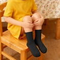 thumbnail image 5 of Posijego Kids Socks for Boys Girls Cotton Crew Socks School Uniform Socks Breathable Athletic Running Socks 1-8 Years, 5 of 6