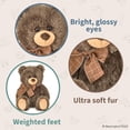 thumbnail image 3 of Bearington Bogey Teddy Bear 15 Inch Stuffed Animals & Teddy Bears - Stuffed Bear, 3 of 6
