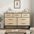 thumbnail image 3 of 52" Wide 7-Drawer Dresser - Freestanding Storage Chest for Bedroom/Entryway, 3 of 8