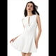 thumbnail image 1 of Vestido Mini Sin Mangas de Corte A para Mujer, de Verano, con Lazo, para Fiesta en Club, con Cremallera Corta M, 1 of 10