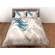 thumbnail image 3 of Azul y Beige Mármol Ropa de cama Conjunto de Dormitorio Contemporáneo Estética Funda Nórdica,, 3 of 4