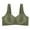 Green, variant on Endives Women's Bras Summer Thin Jelly Strip Underwear Small Chest Gathered Without Ring Sports Yoga Vest Soft Support Bra