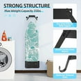 thumbnail image 3 of Ironing Board Holder Wall Mount for T&Y Leg Ironing Board Hanger, Small Wall Mounted Ironing Board, Holder Wall Mounted,1 * Ironing Board Holder,Black, 3 of 6