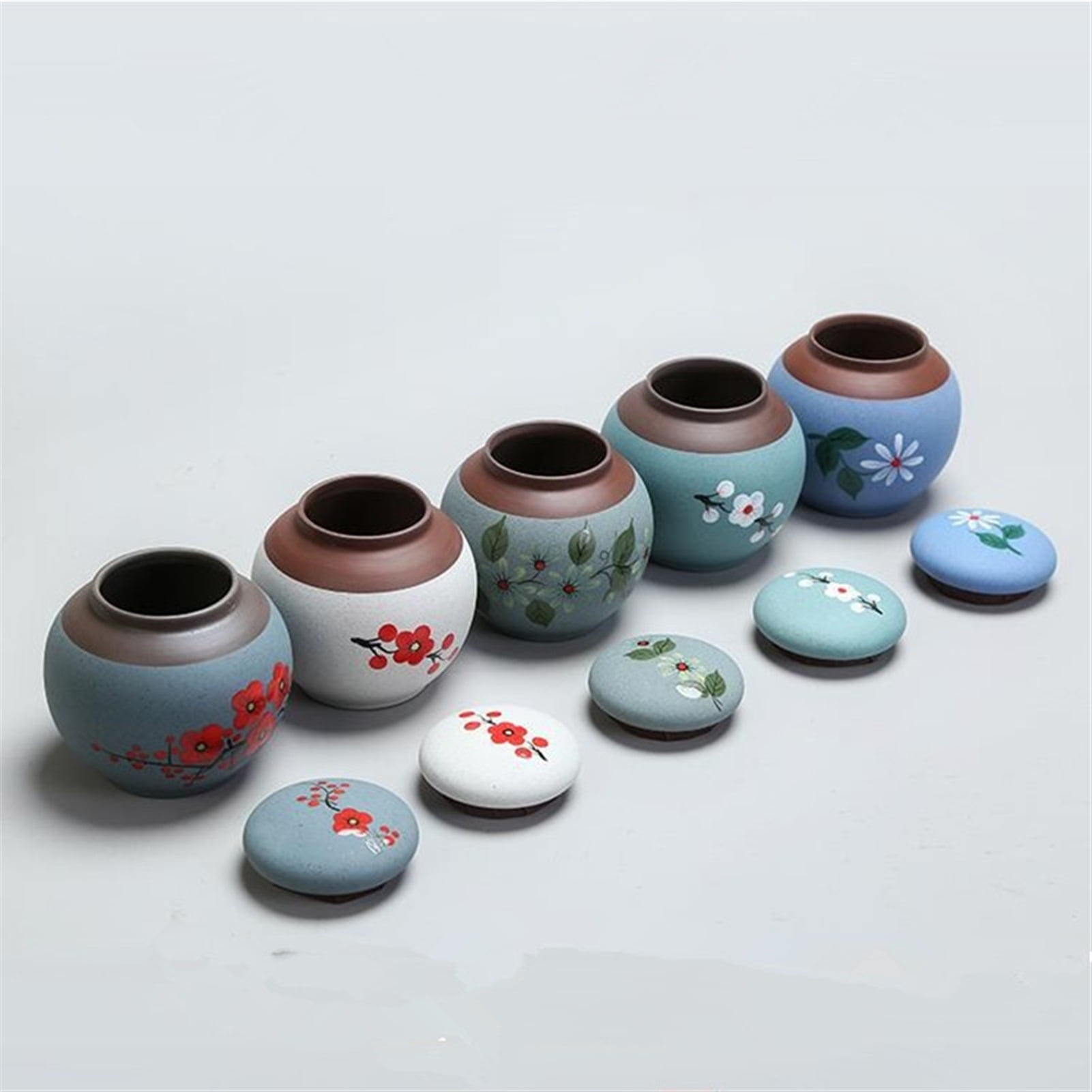 Ceramic Pet Ash Urns Dog Cat Small Animals Mouse Rabbits Fish Funeral Memorial Holder Pot Funerary Ashes Holder Caskets