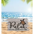 thumbnail image 6 of CoTa Global Coastal Sea Turtle Relax Sign – Nautical - Handmade and Crafted Wooden Coastal Sea Turtle Relax Sign, Nautical Themed Home Decor, Sea Turtle Decorative Coastal Ornament, 6 of 8