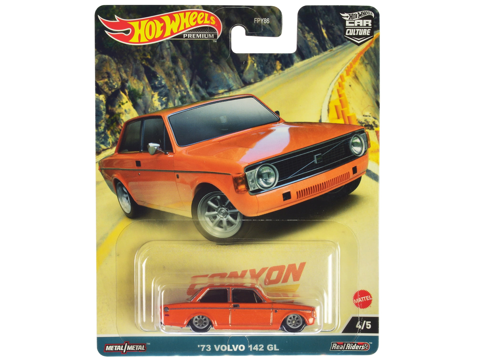 Hot Wheels Car Culture 2023 Canyon Warriors Complete Set of 5 Diecast Vehicles