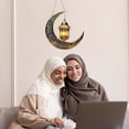 thumbnail image 6 of Ramadan Hanging Decor Eid Hanging Pendant Moon Lanterns Castles Hanging Ornament for Muslim Party Garden Supplies, 6 of 7