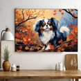 thumbnail image 3 of Japanese Chin Canvas Unframed Colofull Inspired bedroom decor - Dog Pet Family Animal Friend Peace Oil Painting Art Print Canvas Wall Décor, 3 of 4