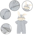 thumbnail image 4 of YTDSCS Infant Baby Short Sleeve Romper for Boys Girls,Toddler Summer Jumpsuit Ears Hoodie One-Piece Romper Cute New Tylish One-Piece Romper for 1M-18M, 4 of 8