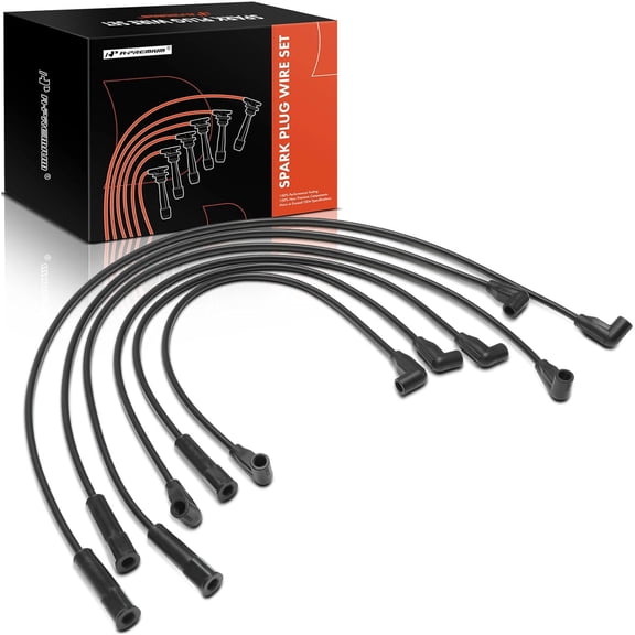 A-Premium 6PCS Spark Plug Wires Compatible with Chevrolet Astro K20 1985, C10 C20 G10 G20 G30 K10 1985-1986 & GMC C1500 C2500 G1500 G2500 G3500 K1500 1985-1986, K2500 Safari 1985