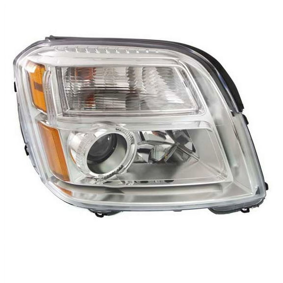For 10-15 Terrain Front Halogen Headlight Headlamp Head Light w/Bulb Right Side