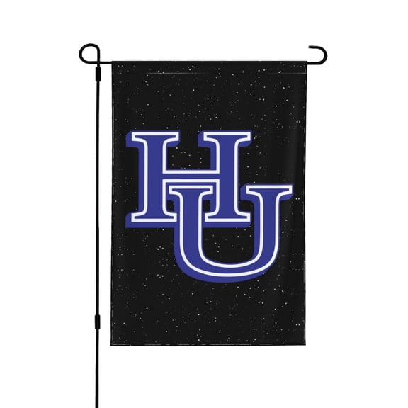 Hampton University Logo Garden Flag 12.5x18 Inch Double Sided Decorations Outdoor Yard Flags For Outside Lawn Porch Garden Decor