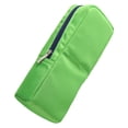 thumbnail image 4 of Estuche organizador multiusos con cremallera para lápices, compacto, de nailon Verde, 4 of 6