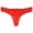 Red, variant on Women's Briefs V Cut Panties for Women Pack Women's Seamless Underwear plus Size Extra Large Panties for Women Underwear Bikini Brief Lace Bikini Briefs Blue One Size