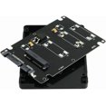 thumbnail image 1 of YISITIAN Mini SATA mSATA SSD to 2.5" SATA Hard Disk Enclosure Case Converter Adapter CJ919-28795, 1 of 9