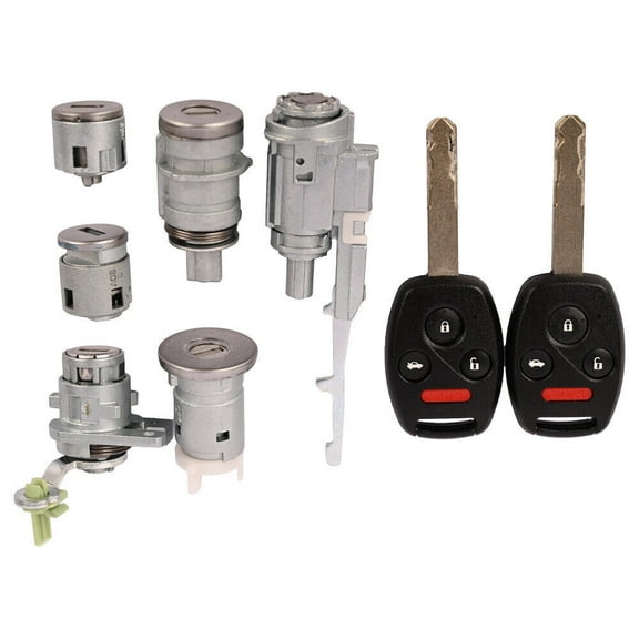 Ignition Switch Door Trunk Lock W/ Keys For Honda Accord 2003-2007 72185-Ta0-A01