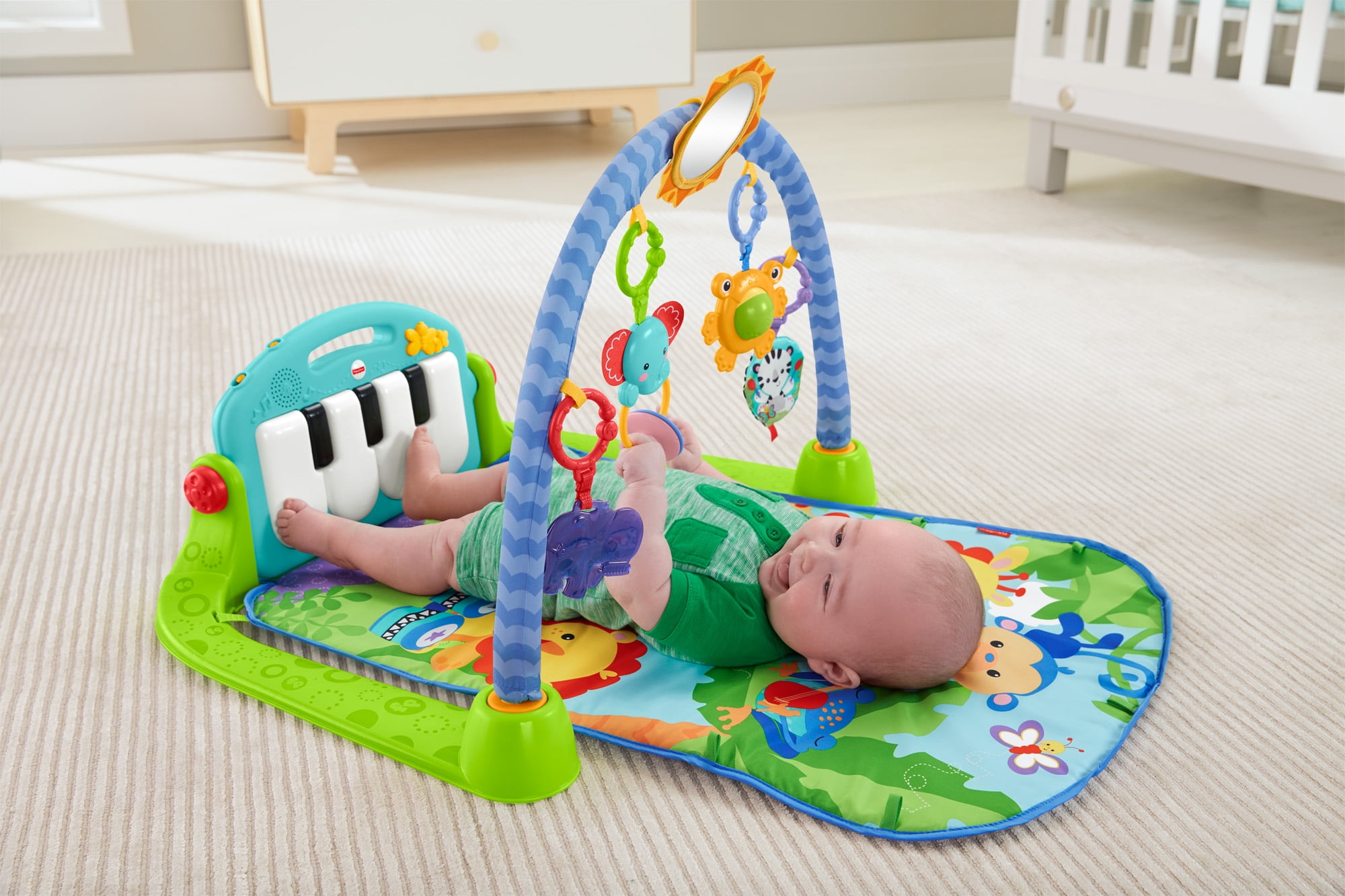 fisher price tummy time piano