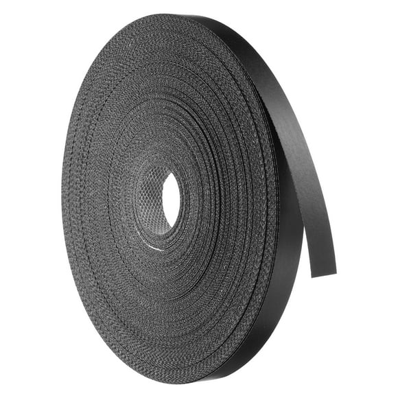 Wood Veneer Edge Banding, 3/4 Inch x 250 Ft Wood Veneer Strips for Furniture Restoration Black