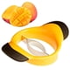 thumbnail image 1 of Cortador de mango, cuchilla divisora de acero inoxidable, para cortar y descorazonar mangos, color amarillo, 1 of 6