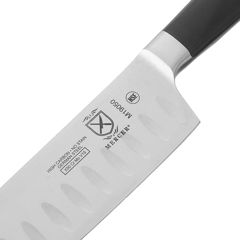 Mercer Culinary M24407PL Asian Collection 7 Santoku All-Purpose Knife 