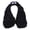 Black, variant on Breathable Towel Bra Super Soft Breathable Towel Bra - Water Absorbing, Double-Sided Plush, Neck Strapless, Chest Wrapping - Suitable for Beach, Sports, Indoor Daily Wear and Feeding