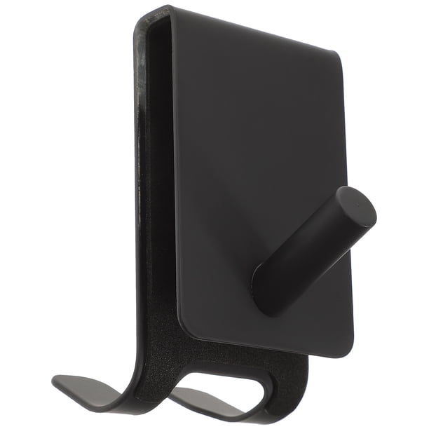 FELTECHELECTR Gancho para puerta de baño, gancho para toalla, gancho para puerta de ducha de vidrio sin marco, gancho de acero inoxidable