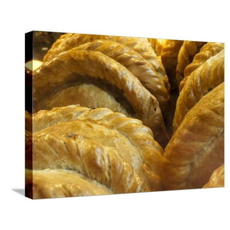 Cornish Pasties, Padstow, Cornwall, England, United Kingdom, Europe Stretched Canvas Print Wall Art By Alan (The Best Cornish Pasty)