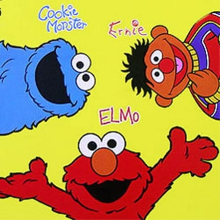 sesame street elmo & friends amigos rug 48'' x 72'' - officially licensed - super soft & thick surface - anti-slip for hard surface floor - 100% (Best Slipmat For Turntable)