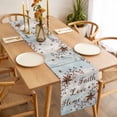thumbnail image 3 of Table Runner 60 Inches Long for Kitchen Dining, Country Star Brown Dresser Scarf Farmhouse, Dining Table Decorations for Wedding/Parties, Vintage Rustic Texas Stars Wooden 13 x 60 In, 3 of 8