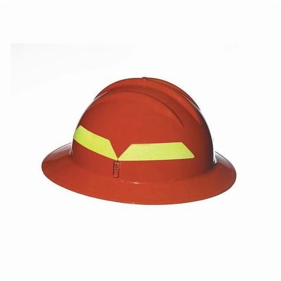 Bullard Fire Helmet,Orange,Full-Brim FHORR