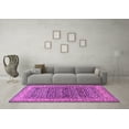 thumbnail image 3 of Ahgly Company Indoor Round Persian Purple Traditional Area Rugs, 8' Round, 3 of 4
