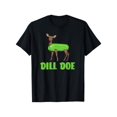 thumbnail image 1 of graphictees - Camiseta de manga corta de algodón Dill Doe, divertida, humorística, para adultos, con ciervos, estilo campesino, para hombre y mujer, de manga corta para hombre y mujer - pelota de golf, 1 of 6