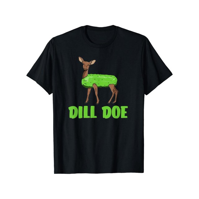 graphictees - Camiseta de manga corta de algodón Dill Doe, divertida, humorística, para adultos, con ciervos, estilo campesino, para hombre y mujer, de manga corta para hombre y mujer - pelota de golf