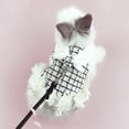 thumbnail image 4 of Opolski Rabbit Clothes with Leash Rope Prevent Break Free Fashion Bunny Guinea Pig Costume Outdoor Harness Pet Supplies, 4 of 8