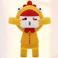 thumbnail image 2 of Cellphone Stand Holder - Cartoon Car Phone Holder Creative Cute Car Universal Gravity Phone Bracket Car Air Outlet Mobile Phone Bracket (for 4-7 Inch Phones, Yellow), 2 of 5