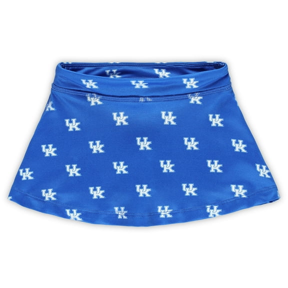 Girls Toddler ZooZatz Royal Kentucky Wildcats All-Over Print Tennis Skort