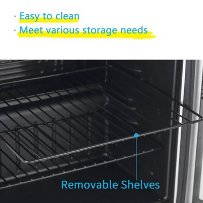 Buy Okada Beverage Refrigerator 85 Cans Or 24 Bottles Wine Cooler With Glass Door For Beer Soda Or Wine Mini Fridge Used Under Counter In The Room Office Or Bar Drink