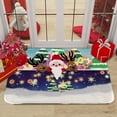 thumbnail image 7 of Up to 65% off maho Merry Christmas Entrance Door Mat, Happy New Year Low Tradition Christmas Decor Welcome Doormat, Non-Slip Carpet Rugs Floor Mat C on Clearance, 7 of 7