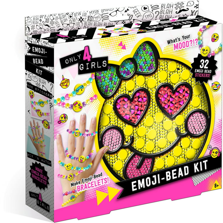 Only 4 Girls Emoji Bead Kit 