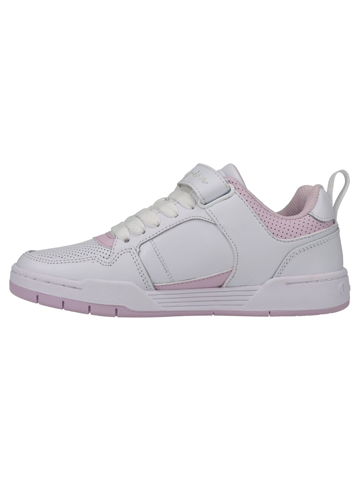 Champion Girls' Shoes Low-Top Medium White, Pink 3.5