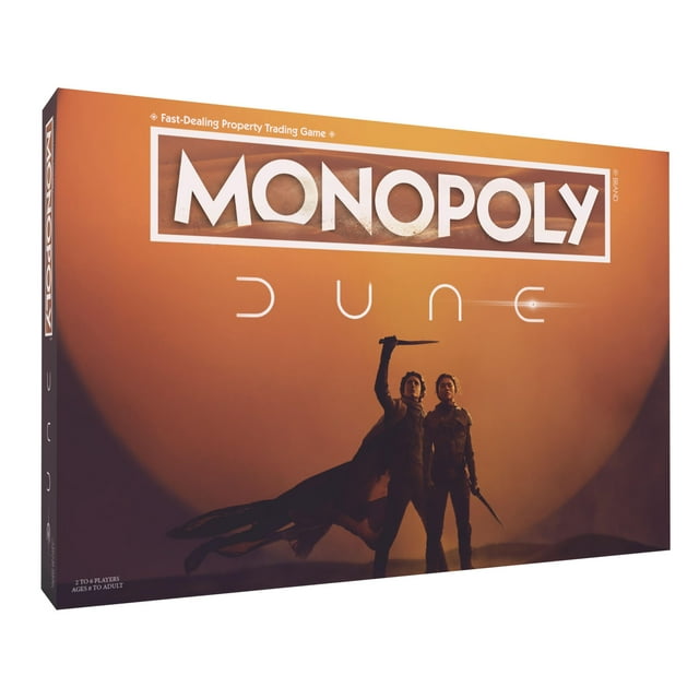 Juego de mesa USAOPOLY Monopoly Dune con fichas coleccionables