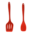 thumbnail image 1 of 2 utensilios grandes - Resistencia al calor - Juego de utensilios de silicona higiénicos de diseño de una sola pieza para mezclar y cocinar, 1 of 5