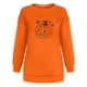 thumbnail image 4 of Sudadera con capucha de Halloween de manga larga informal suelta con estampado de cuello redondo para mujer Pompotops  gfhjh2492, 4 of 4